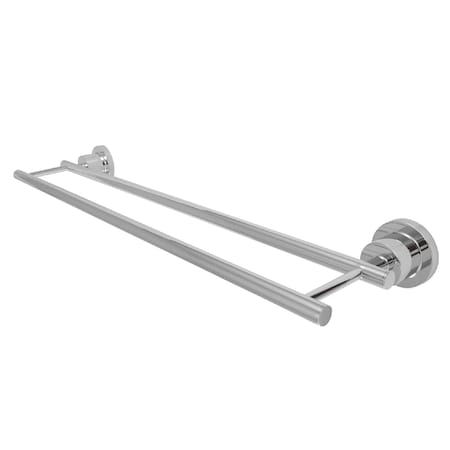 Kingston Brass Concord 24" Dual Towel Bar, Polished Chrome BA8213C